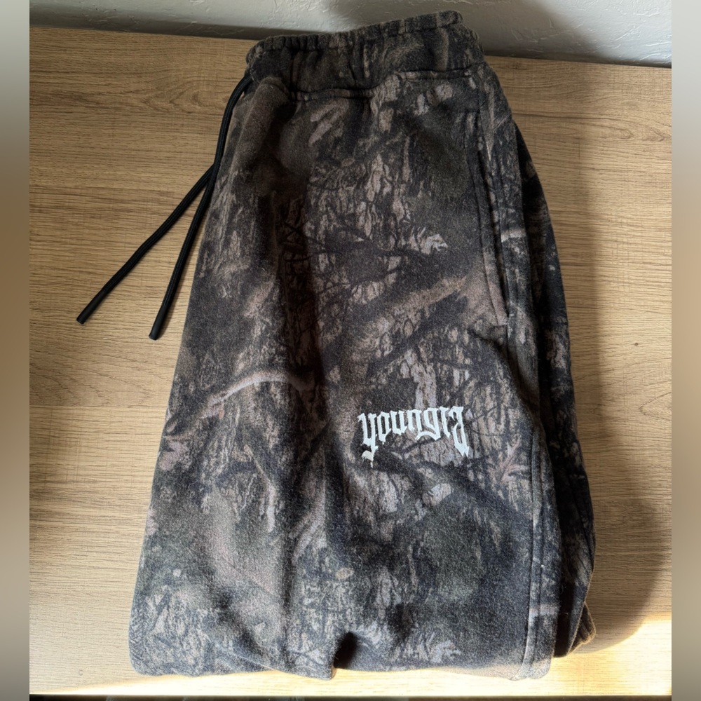 YoungLA Camouflage Sweatpants